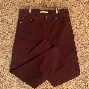 High Rise Levis Wedgie Fit Jeans Size 29